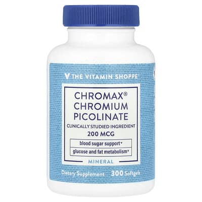 Chromax® Chromium Picolinate, 200 mcg, 300 мягких капсул