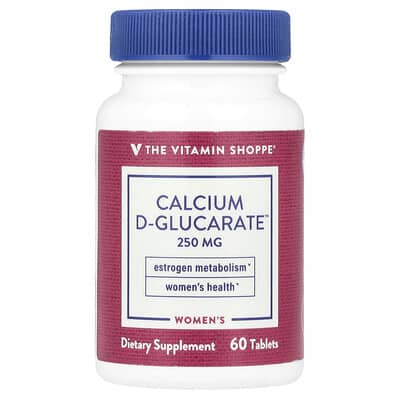 Кальций The Vitamin Shoppe для женщин, 250 мг, 60 таблеток