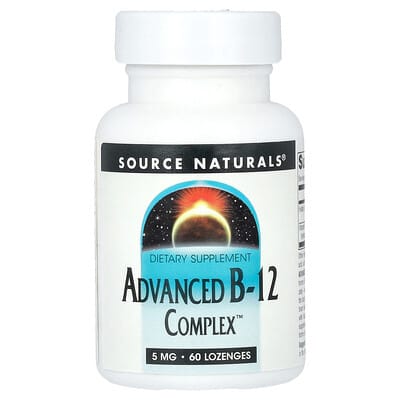 Advanced B-12 Complex, 5 mg, 60 пастилок