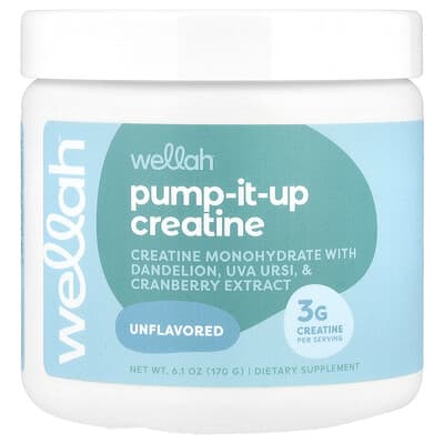 Креатин Pump-It-Up, без вкуса, 6.1 oz (170 g)