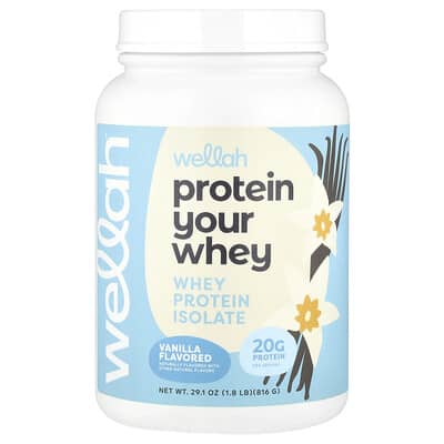 Protein Your Whey, Whey Protein Isolate, Vanilla, 1.8 lb (816 g)