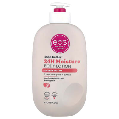 Shea Better™ лосьон для тела с увлажнением 24H, Coconut Waters, 16 fl oz (473 ml)