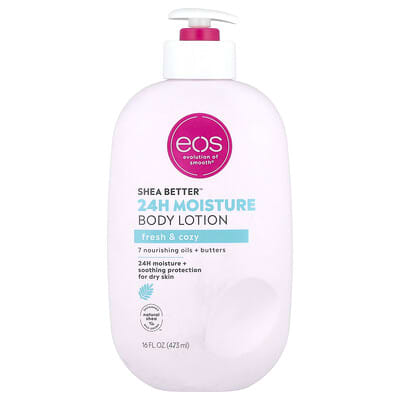 Shea Better™, увлажняющий лосьон для тела, Fresh & Cozy, 16 fl oz (473 ml)