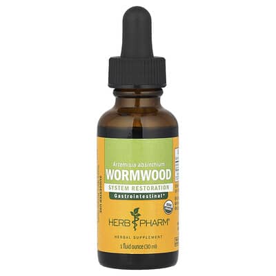 Жидкий экстракт полыни, 1 fl oz (30 ml)