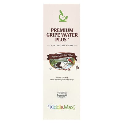 KiddieMax®, Premium Gripe Water Plus™, 2 fl oz (59 ml)