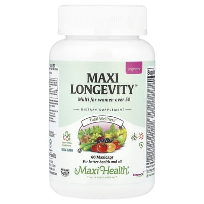 Maxi Longevity™, Multi For Women Over 50, 60 капсул