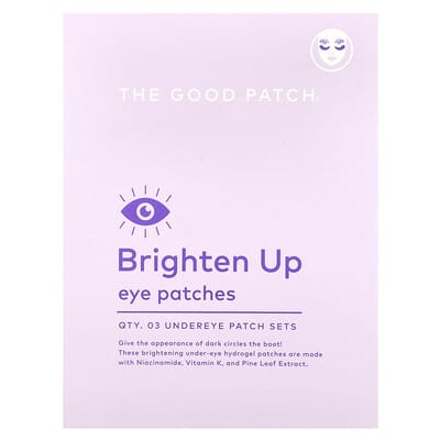 Brighten Up Eye Patches , 3 Patch Sets