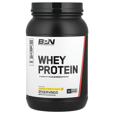 Whey Protein, Banana French Toast, 2 lbs (915 g)