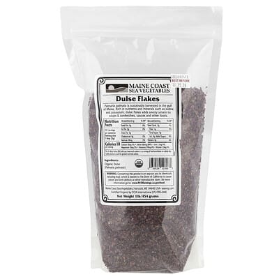 Maine Coast Sea Vegetables Хлопья дульсе, 1 lb (454 g)