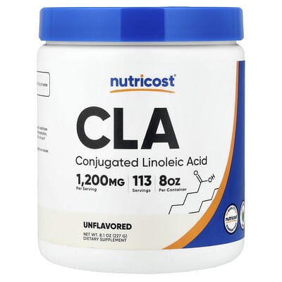 CLA, без вкуса, 8.1 oz (227 g)