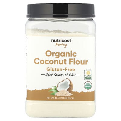 Кокосовая мука Nutricost Organic, 32.4 oz (907 g)