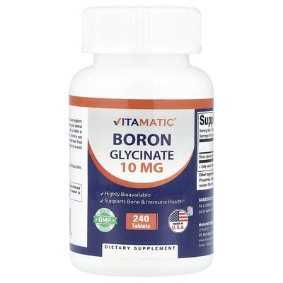Boron , 10 mg, 240 Tablets