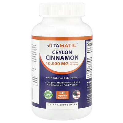 Капсулы Vitamatic Ceylon Cinnamon 240 шт