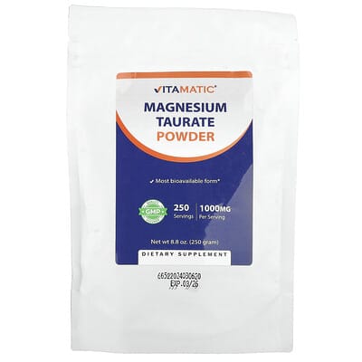 Vitamatic Magnesium Taurate порошок, 8.8 oz (250 g)