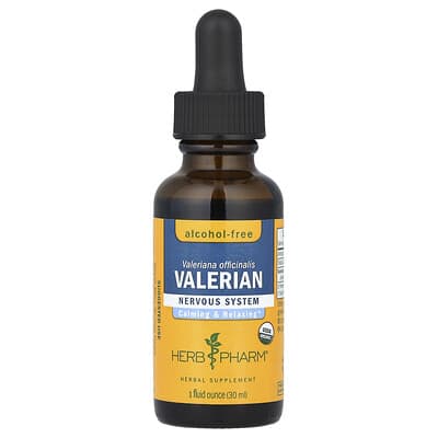 Valerian, Alcohol-Free, 1 fl oz (30 ml)