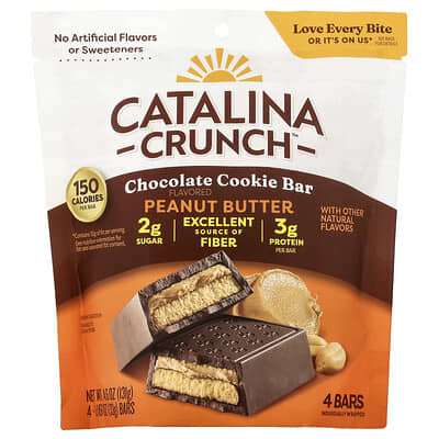 Батончик шоколадное печенье Catalina Crunch Peanut Butter 1.16 oz (33 g)