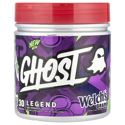 Legend® Предтренировочный комплекс, виноград Welch's®, 22.2 oz (630 g)