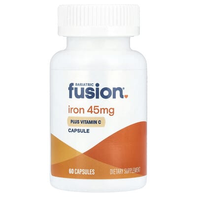 Bariatric Fusion железо + витамин C, 60 капсул