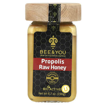 Propolis Raw Honey, 6.7 oz (190 g)
