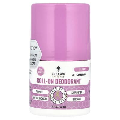 Roll-On Deodorant, For Women, Floral, 1.7 fl oz (50 ml)