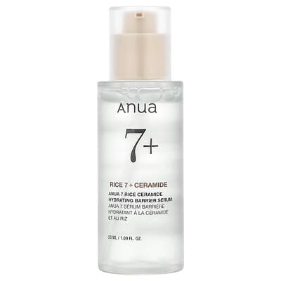 Anua 7 Rice Ceramide увлажняющая сыворотка для восстановления барьера кожи, 1.69 fl oz (50 ml)