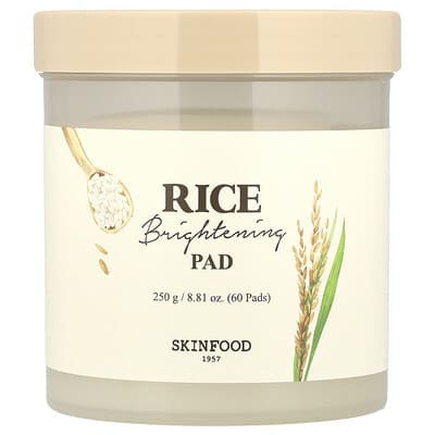 Rice Brightening Pad, 60 Pads