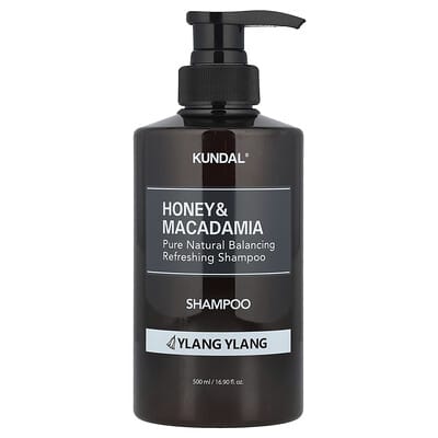 Kundal шампунь, Honey & Macadamia, Ylang Ylang, 16.9 fl oz (500 ml)