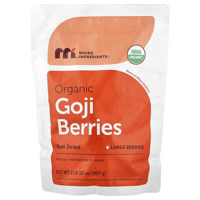 Organic Goji Berries, 32 oz (907 g)