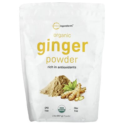 Organic Ginger Powder, 2 lbs (907 g)