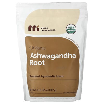 Порошок корня ашваганды Organic, 32 oz (907 g)
