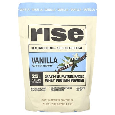 Сыворотка протеина из сыворотки Rise Bar, ваниль, 2.3 lb (1 kg)