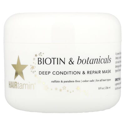 Biotin & Botanicals, Deep Condition & Repair Mask, 8 fl oz (236 ml)