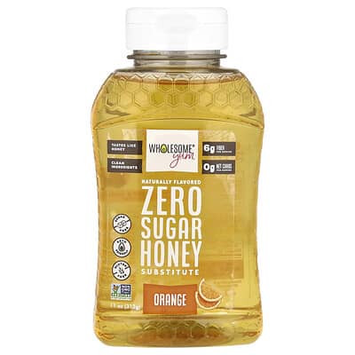 Zero Sugar Honey Substitute, Orange, 11 oz (312 g)