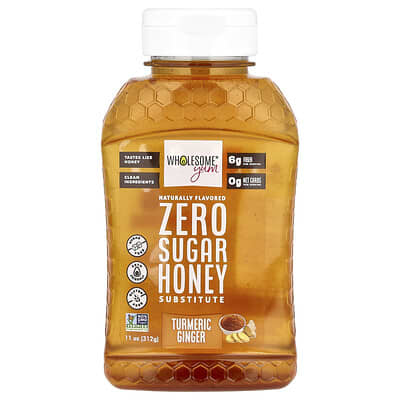Zero Sugar Honey Substitute, Turmeric Ginger, 11 oz (312 g)