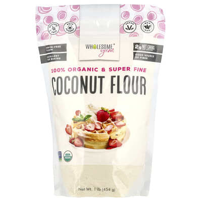 Organic Coconut Flour, 1 lb (454 g)