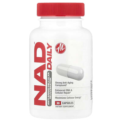 NAD DAILY™ , Anti-Aging Cellular Rejuvenator, 30 Capsules