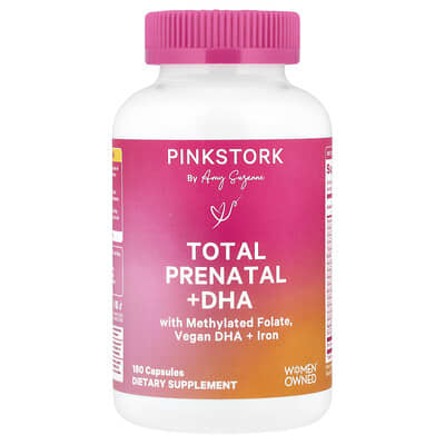 Total Prenatal + DHA, 180 капсул