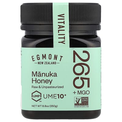 Мед манука сырой и непастеризованный UMF™10+, MGO 265+ 8.8 oz (250 g)