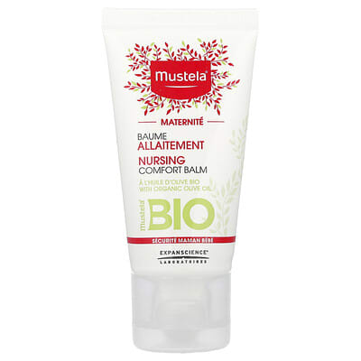 Mustela органический бальзам для ухода при кормлении грудью, 30 ml