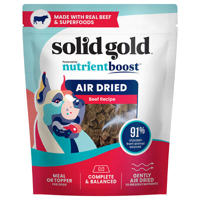 Air Dried Meal or Topper, For Dogs, Beef Recipe, 4 oz (113 g)