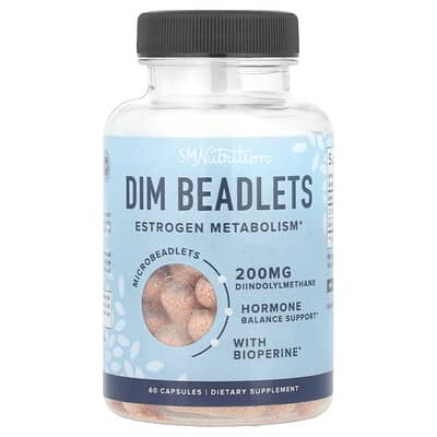 БАД DIM Beadlets с BioPerine®, 60 капсул