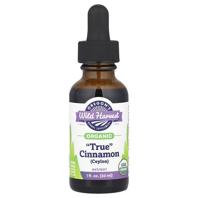Экстракт органической корицы True Cinnamon (Ceylon), 1 fl oz (30 ml)