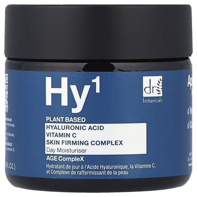 Hy¹, Hyaluronic Acid, Vitamin C Skin Firming Complex Day Moisturizer, 2 fl oz (60 ml)