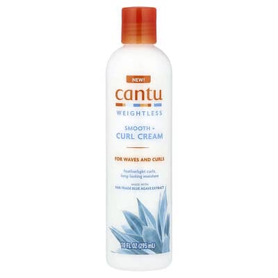 Weightless, Smooth + Curl Cream, For Waves and Curls, 10 fl oz (295 ml)