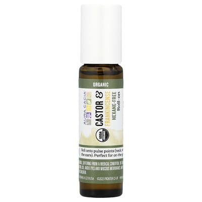 Roll-On, Castor & Frankincense, 0.31 fl oz (9.2 ml)