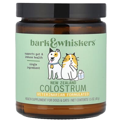 Bark & Whiskers™, New Zealand Colostrum, For Dogs & Cats, 1.5 oz (45 g)