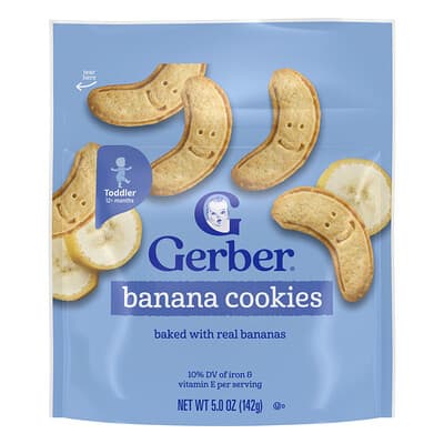 Gerber Банановое печенье, 12+ месяцев, 5 oz (142 g)