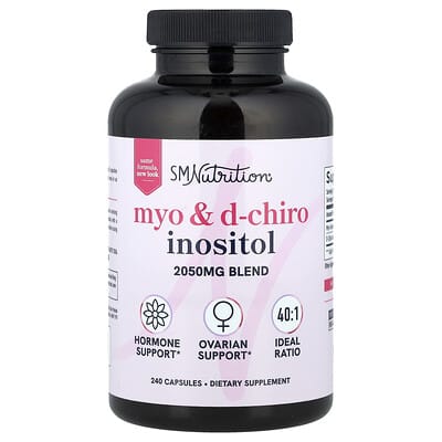 Myo & D-Chiro Inositol, 240 капсул