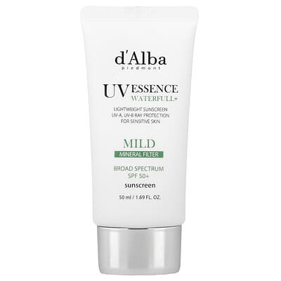 UV Essence Waterfull+ Sunscreen, Mild, SPF 50+, 1.69 fl oz (50 ml)