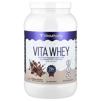 Active, Vita Whey Protein Powder, Chocolate, 2.18 lb (990 g)